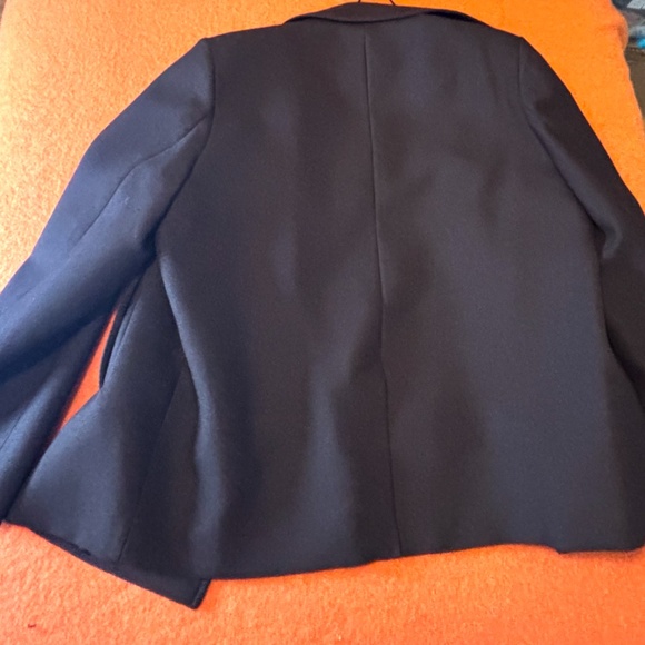 Zara dark brown double breasted button blazer coat NWT - Picture 13 of 14